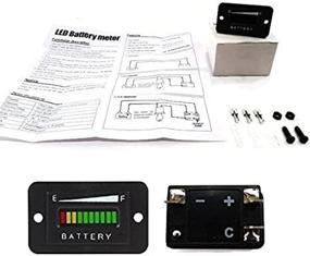 img 2 attached to 🔋 48V Golf Cart Battery Indicator Meter Gauge for EZGO, Club Car, and Yamaha - by The ROP Shop