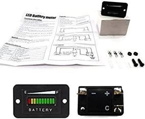 img 1 attached to 🔋 48V Golf Cart Battery Indicator Meter Gauge for EZGO, Club Car, and Yamaha - by The ROP Shop