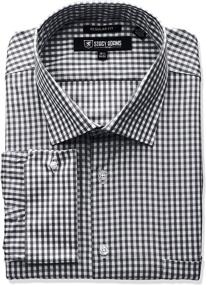 img 1 attached to 👔 Stacy Adams Men's Clothing: Gingham Check Sleeve Shirts
