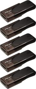 img 1 attached to PNY Attaché 4 32GB USB 2.0 Flash Drive 5-Pack - P-FD32GX5ATT4-EF, black: High-capacity storage at unbeatable value