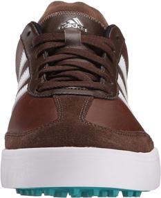 img 3 attached to 👟 Stylish Adidas Adicross Men's Shoes: Brown, White, and Green Athletic Footwear