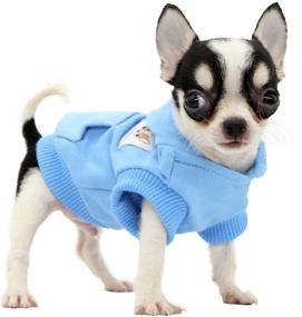 img 4 attached to Top-Quality LOPHIPETS Dog Cotton Hoodies: Cozy Sweatshirts for Small Dogs & Chihuahuas