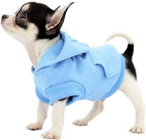 img 3 attached to Top-Quality LOPHIPETS Dog Cotton Hoodies: Cozy Sweatshirts for Small Dogs & Chihuahuas