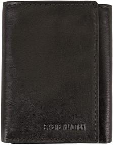 img 4 attached to 👛 Premium Trifold Leather Wallet by Steve Madden