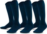 🧦 teehee viscose from bamboo all sports half cushion socks: dynamic arch support 3-pair pack - unisex youth, junior, adult логотип