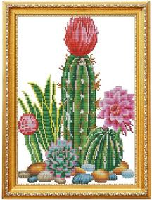 img 4 attached to Prestamped Pattern Needlepoint Embroidery 11 8X15 7