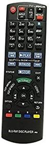 img 1 attached to 🎮 High-Quality Replacement Remote Controller for DMP-BDT310, DMP-BDT210, DMP-BDT110 Panasonic Blu-Ray Disc Player