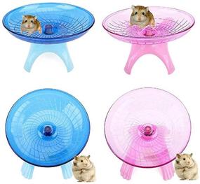 img 1 attached to POPETPOP Spinner Hamsters Hedgehogs Exercise