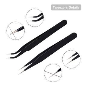 img 2 attached to 🖨️ Efficient Printer Maintenance with FENGWANGLI Printer Cleaning Needles Tweezers