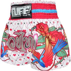 img 3 attached to Шорты Tuff Muay Thai TUF MS618 WHT M