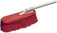 🚗 the original california car duster 62443: standard car duster with plastic handle in red - high-performance automotive cleaning tool logo