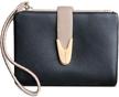 pofee womens wallet bifold wristlet women's handbags & wallets logo
