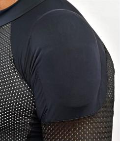 img 1 attached to 🔥 WICKED STOCK Potomac Protective Riding Shirt - Armored CE Level 1, Mesh, All-season, Black, Size Large