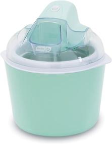 img 4 attached to 🍨 Aqua Dash Deluxe Ice Cream Frozen Yogurt & Sorbet Maker with Convenient Ingredient Spout, Insulated Double-Walled Freezer Bowl & Free Recipes - 1 Quart