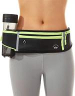 🏃 armulanit premium running belt: a comfortable fanny pack for hiking, fitness, travel, and walking - ideal for men and women logo