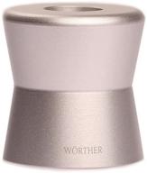 worther aluminum penstand sharpener pencil logo