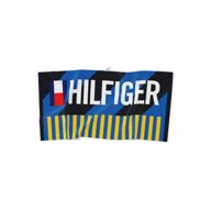 🏖️ tommy hilfiger blue beach towel - caution: 100% cotton, 36" width x 70" length logo