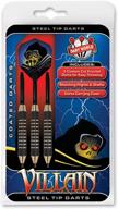 🎯 dart world villain steel tip darts" - enhanced search-engine optimized product name: "dart world villain steel tip darts - unleash your inner darting superiority! logo