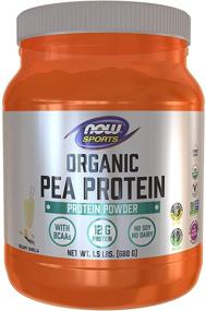 img 4 attached to NOW Organic Protein Natural 1 5 Pound