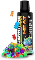 🔥 introducing vmi sports l-carnitine liquid heat 1500: powerful thermogenic fat burner & 1500mg carnitine supplement - gummy bear flavor, 31 servings! logo