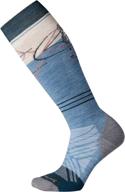 smartwool athlete freeski sock moonbeam logo