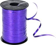 hiart holographic curling ribbon metallic logo