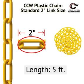 img 3 attached to Improved Plastic Chain Safety Barrier for CCW Applications