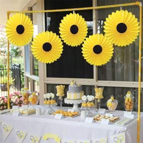 img 2 attached to CHRORINE Sunflower Decorations Birthday Wedding