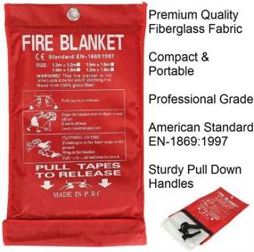 img 3 attached to 🔥 Fireproof Occupational Health & Safety Products - Suppression Fiberglass Emergency Retardant