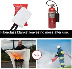 img 1 attached to 🔥 Fireproof Occupational Health & Safety Products - Suppression Fiberglass Emergency Retardant