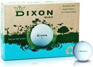 🌿 eco-friendly dixon wind golf balls - max distance (12-pack) logo