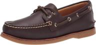 👞 sperry authentic original 2 eye cream men's shoes: premium loafers & slip-ons logo