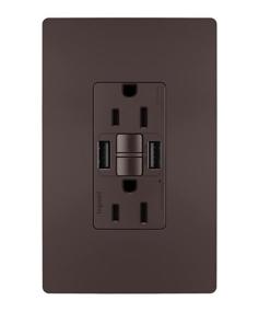 img 2 attached to ✨ Legrand Radiant Tamper Resistant Self Test 1597TRUSBAA: Advanced Electrical Outlet with USB Ports, Enhanced Safety Features