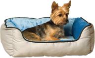 k&amp;h pet products self-warming lounge sleeper pet bed 🐾 with heat reflecting liner – machine washable, available in multiple colors logo