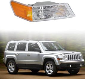 img 4 attached to Nifeida Front Right Passenger Side LED Side Marker Lamp Replacement for Jeep Patriot 2007-2016 - Incandescent Clear Lens Parking Light