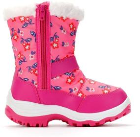 img 1 attached to Nova Winter Snow Boots for Toddler Boys and Girls
