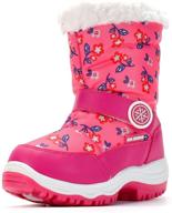 nova winter snow boots for toddler boys and girls logo