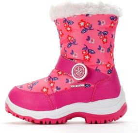 img 2 attached to Nova Winter Snow Boots for Toddler Boys and Girls