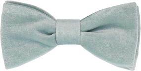 img 3 attached to Покупайте стильные мужские аксессуары Mrs Bow Tie из бархата: галстуки, папашвые, платки для кармана.