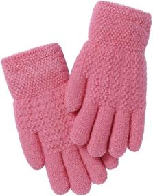 img 3 attached to 🧤 Thermal Winter Gloves for Boys and Girls - Essential Cold Weather Accessories