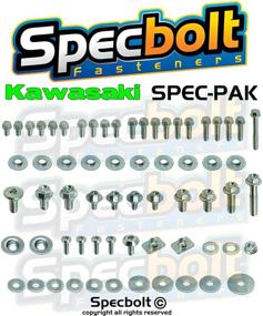 img 2 attached to Specbolt Fasteners Kawasaki Spec Pak 1996 Current