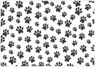 🐾 allenjoy 7x5ft dog paw backdrop - ideal banner for boys kids birthday party, pets photography, cake table decoration, photobooth props logo