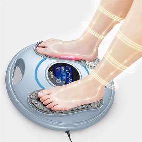 img 3 attached to 👣 Enhanced Foot Neuropathy Machine - Electronic Pulse Acupuncture for Feet and Legs Circulation - Advanced Electrical Medical Foot Reflexology to Relax and Revitalize Tired Feet and Ankles - Pain Relief, Reduce Swelling and Leg Cramps