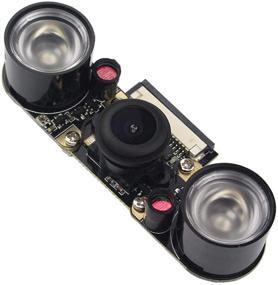 img 3 attached to 📷 Raspberry Pi 3 B Camera with 160 FOV Night Vision Fisheye Module, OV5647 Sensor, 5 Megapixel 1080p - Compatible with Raspberry Pi Model A/B/B+, RPi 2B, Pi 3 B+ and Pi 4B