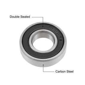 img 3 attached to Uxcell 6900 2RS Groove Bearings Double