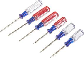 img 3 attached to CRAFTSMAN 6-Piece Small Screwdriver Set for Jewelers (CMHT65043)