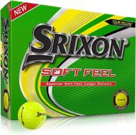 srixon soft feel tyl yellow logo