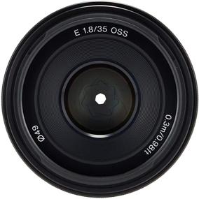 img 1 attached to Обзор и спецификации объектива Sony E 35mm F1.8 OSS SEL35F18 - международная версия (без гарантии)