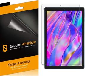 img 2 attached to 📱 Защитная пленка Supershieldz Clear PET (3 шт.) для планшета Vankyo MatrixPad S21 (10 дюймов) - защита высокой четкости