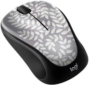 img 1 attached to Улучшите свое рабочее пространство с беспроводной мышью Logitech Color Collection в Гималайском папоротнике.